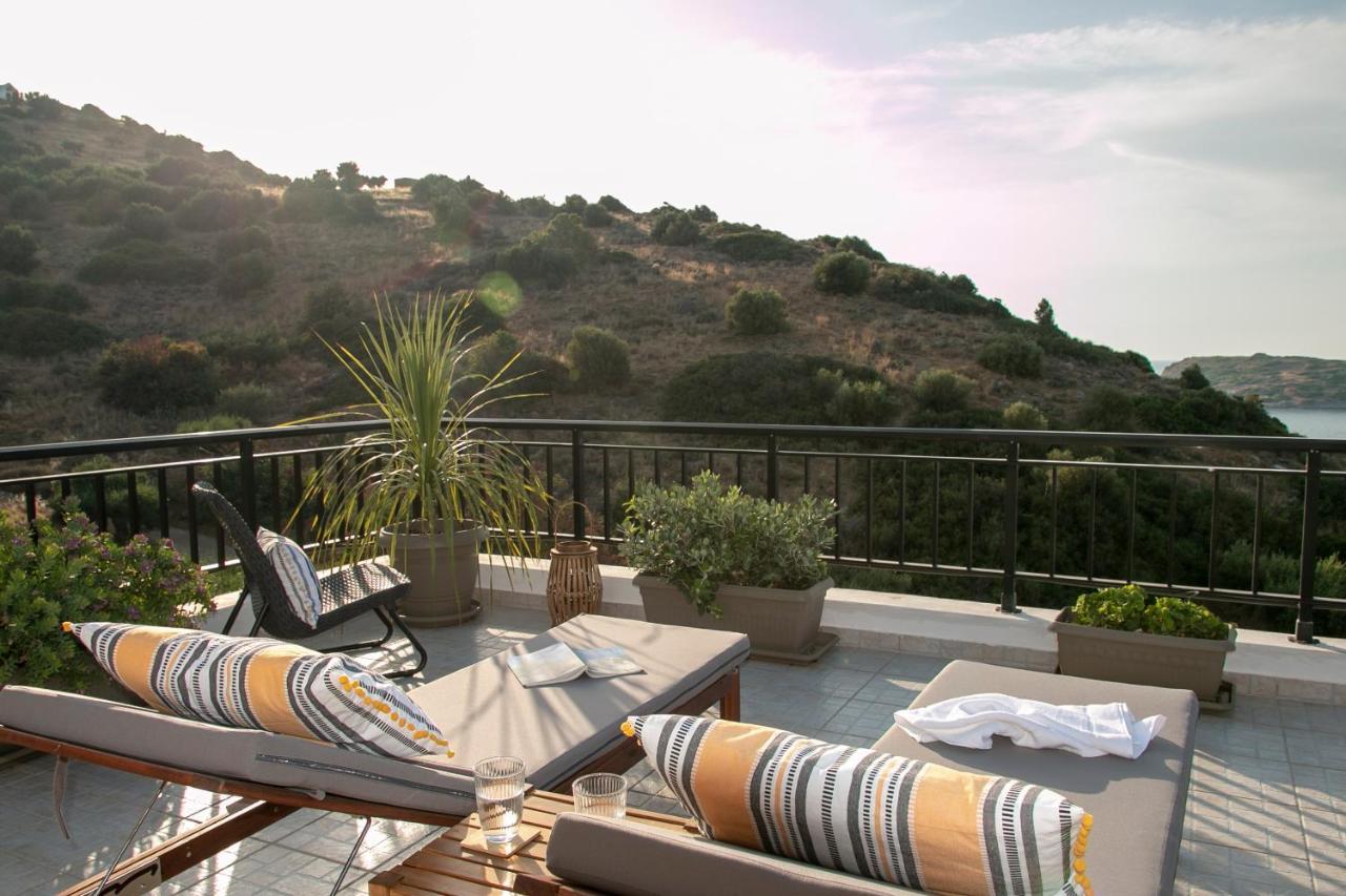 Summer Dream Cottage, 2Br, Beautiful Sea View Мохлос Екстериор снимка