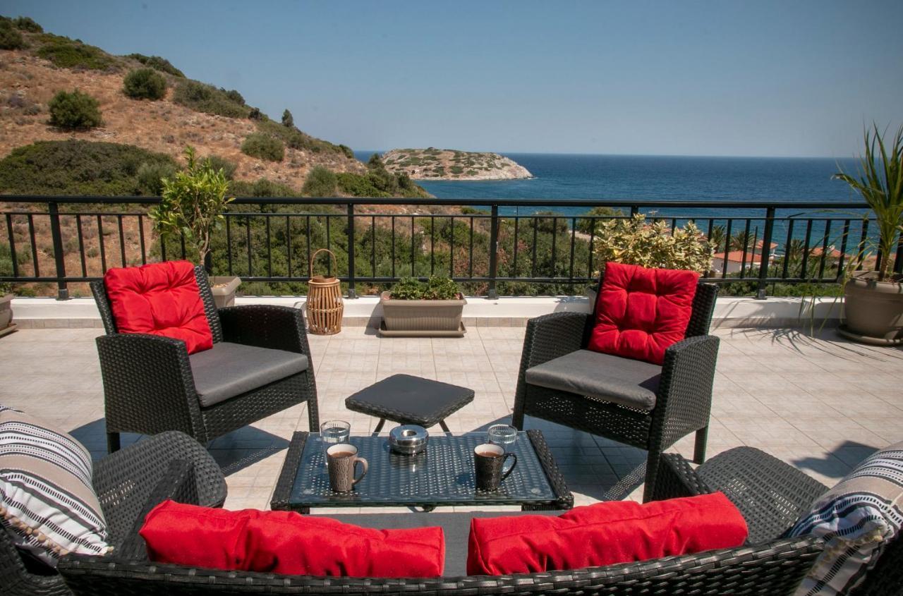 Summer Dream Cottage, 2Br, Beautiful Sea View Мохлос Екстериор снимка