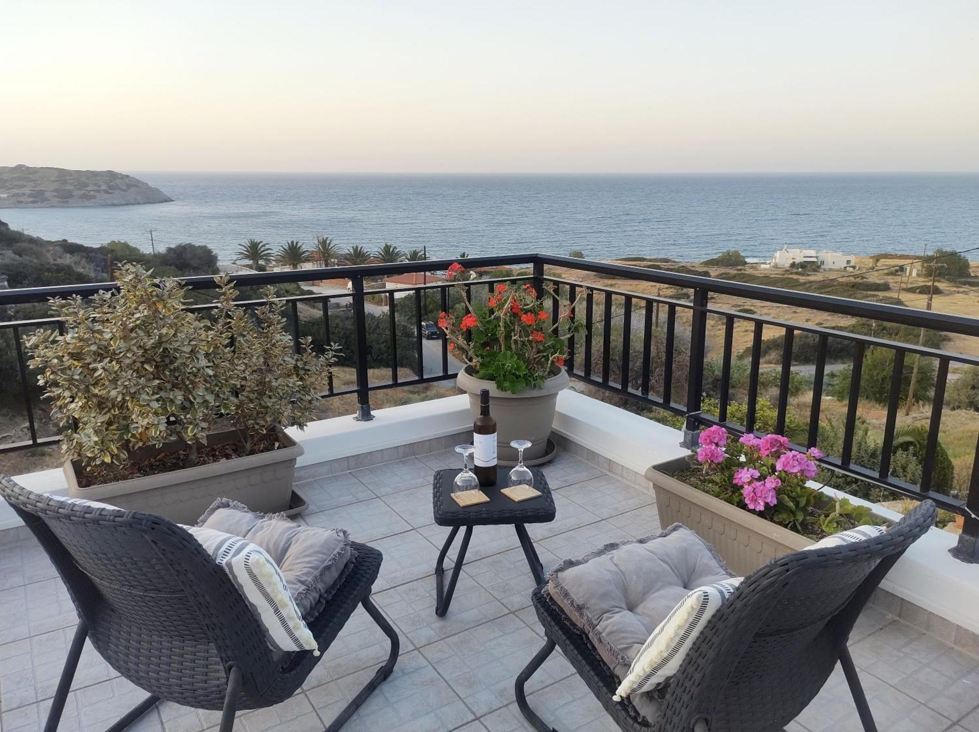 Summer Dream Cottage, 2Br, Beautiful Sea View Мохлос Екстериор снимка